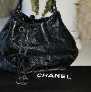 Sale🍾Chanel Lambskin Drawstring Bag